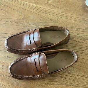 Cole Haan Men's Tan Leather Slip-Ons